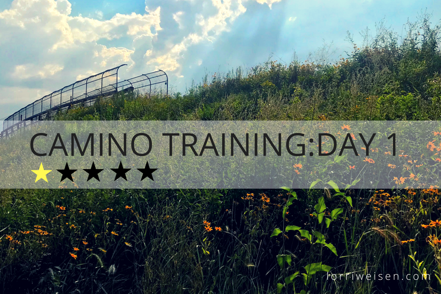 Camino training day one
